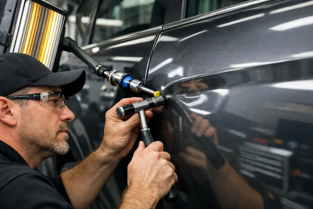 Recupere a Originalidade: Reparo de Grandes Amassados e Vincos com Qualidade Martelinho.net 1 Reparo de Grandes Amassados Martelinho.net - funilaria artesanal - martelinho de ouro - reparo automotios com a tecnica do martelinho em São Paulo e Região
