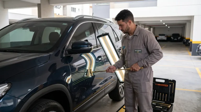 Martelinho de Ouro Delivery no Jardim Aeroporto: Reparo na Sua Garagem sem Repintura